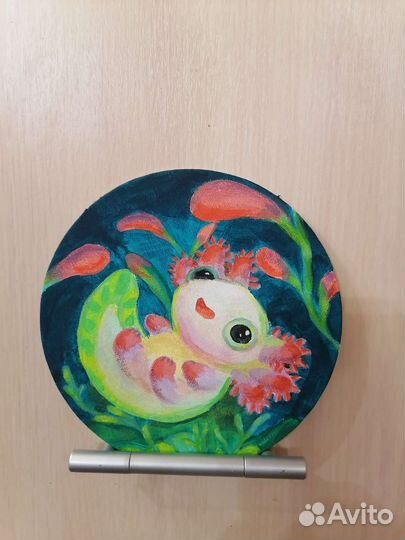 Картины Милые зверята, д. 18см