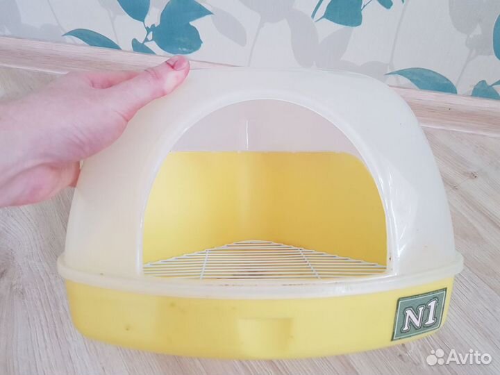 Набор для грызуна: переноска, туалет, поилка и тд