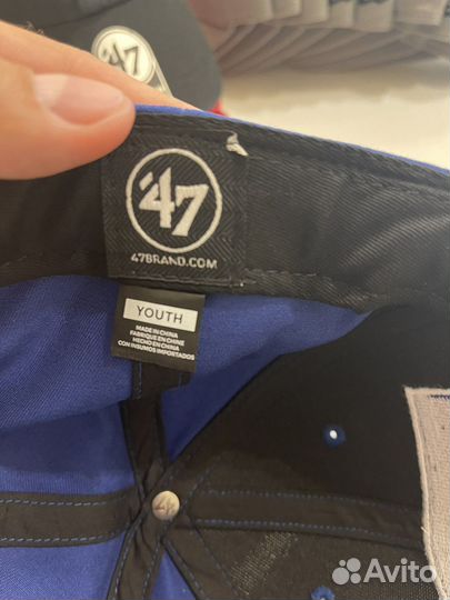 Бейсболка новая 47brand, 100проц хлопок