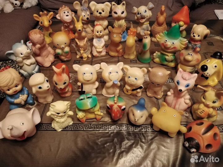 Игрушки резиновые СССР