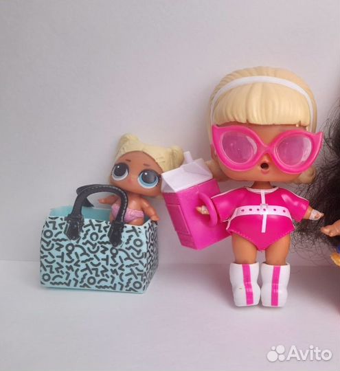 Куколка Лол с малышкой и аксессуарами