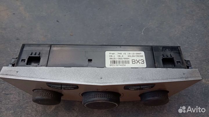 Блок управления климат контроля Opel Astra h GTC