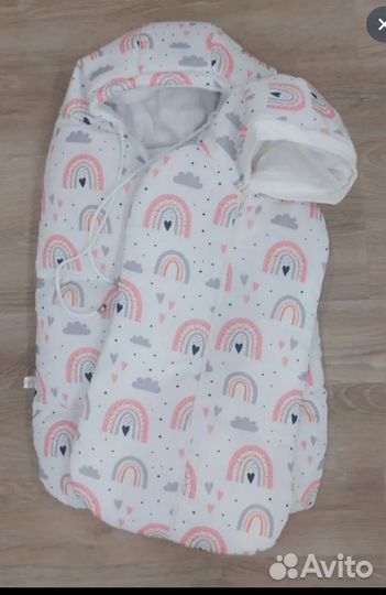 Комплект на выписку для девочки демисезонный