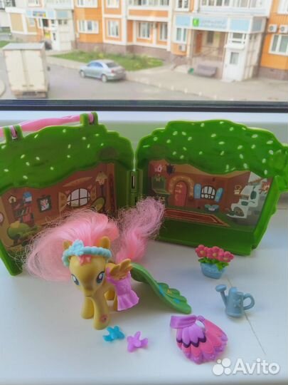 Домик Флаттершай и бутик Флаттершай my little pony