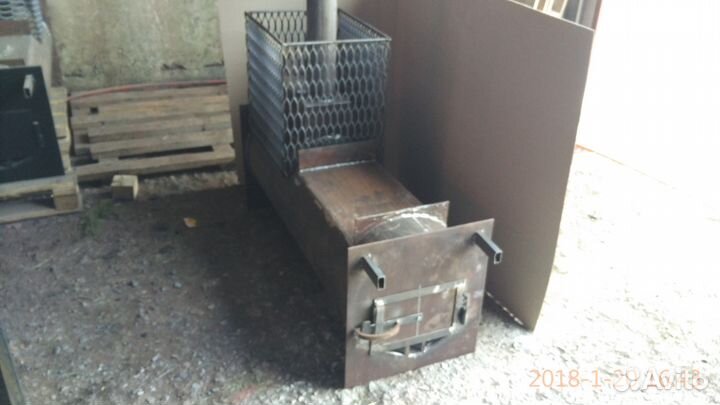 Печь банная. котел для бани