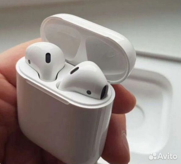 Airpods 2 новые, в упаковке, с анимацией