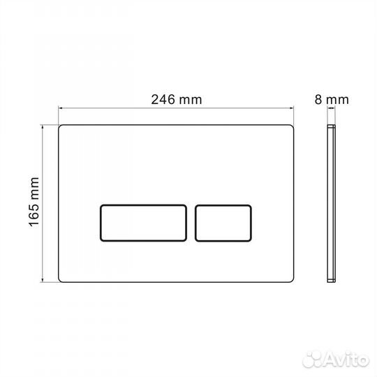 Ком-кт Инст+К-ша Pragma Черн Мат+Унитаз GR-4411S