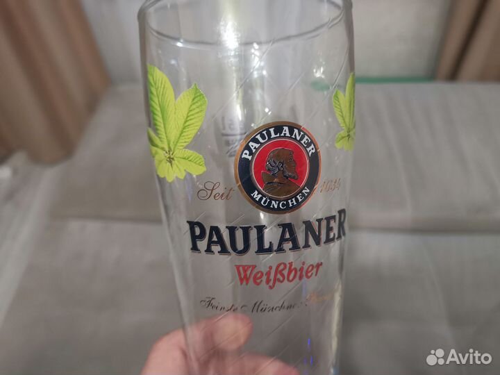 Пивной бокал Paulaner