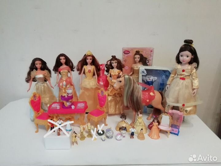 Красавица и чудовище барби, наборы, фигурки