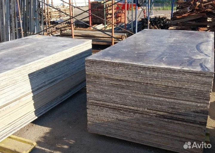 Фанера ламинированная 18 мм 610*2634