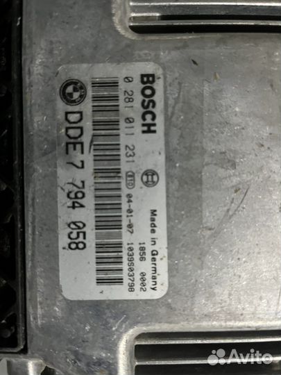 Компьютер на BMW 7