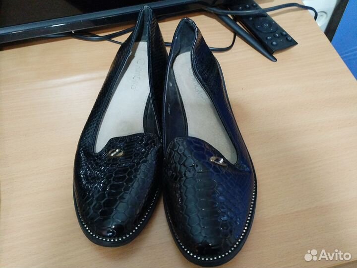 Балетки натуральная кожа