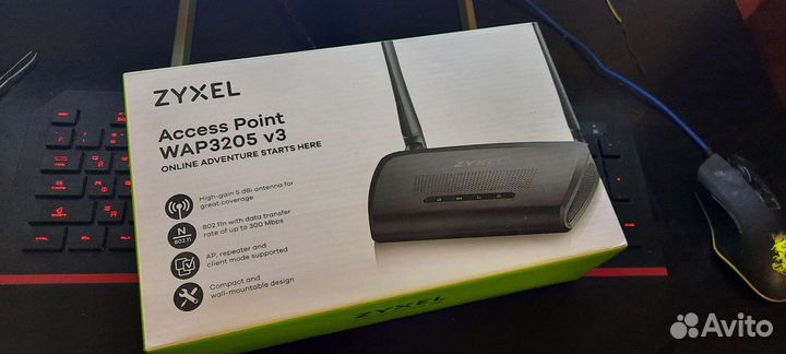 Точка доступа wifi Zyxel wap3250 v3