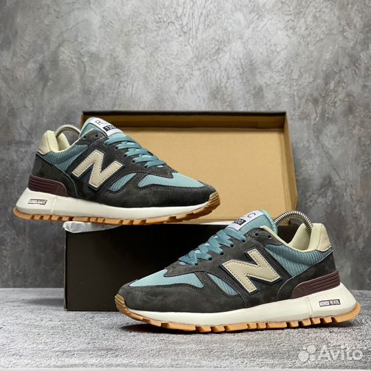 Кроссовки New balance rc 1300 натуральная замша