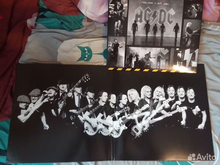 AC/DC power up lp yellow vinyl