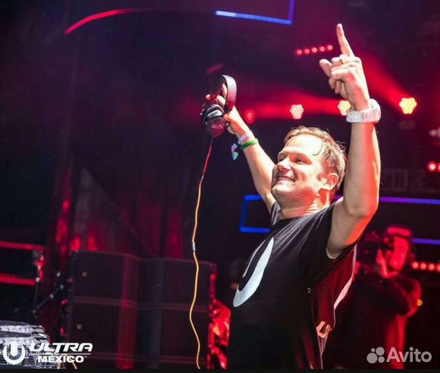 Dash Berlin Tour футболка с автографом