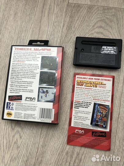 Игра Battletech для sega Genesis