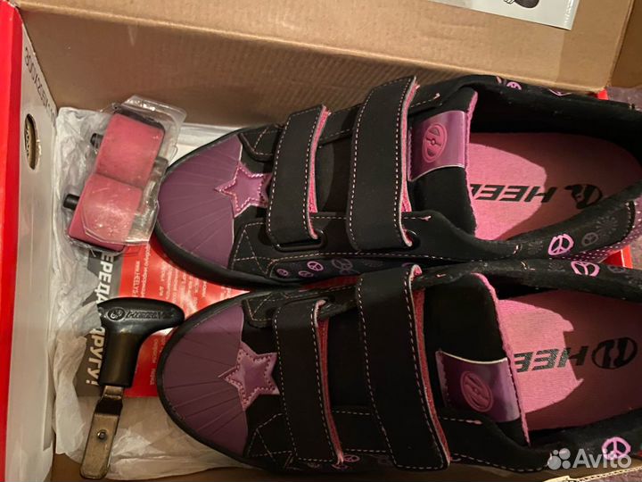 Роликовые кроссовки heelys