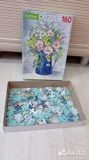 Пазлы мелкие, 160 элементов