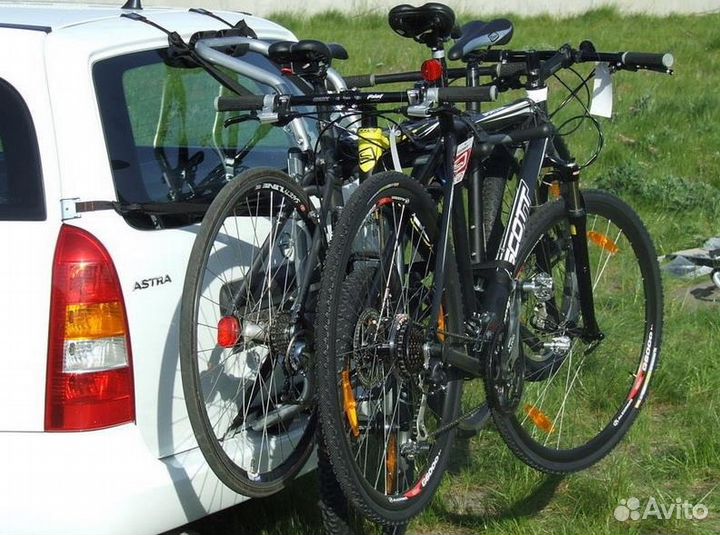 Велокрепления - багажник велосипеда Тольятти на 3