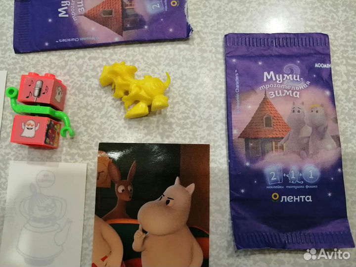 Наклейки лента муми 2