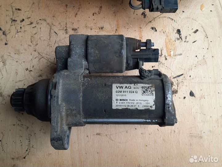 Стартер Вольксваген Поло 110лс cwva 2018 АКПП