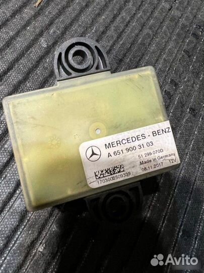 Реле накала свечей Mercedes-Benz C W205