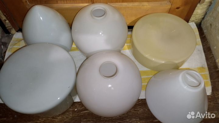 Плафоны для светильников СССР