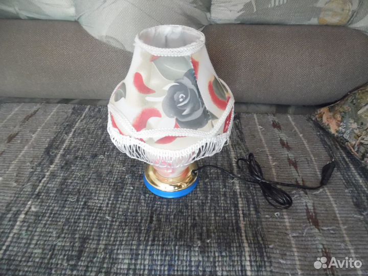 Лампа настольная винтаж