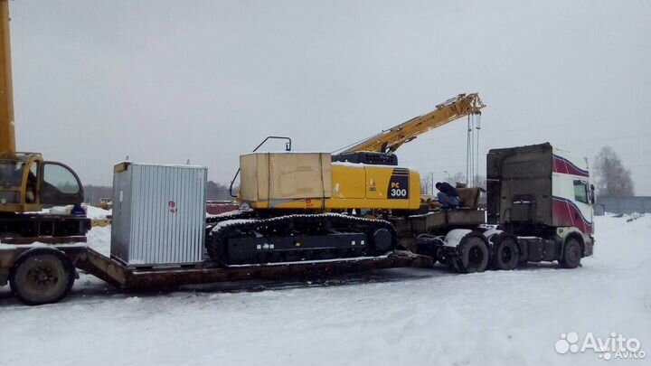 Перевозка негабаритных грузов. Услуги трала