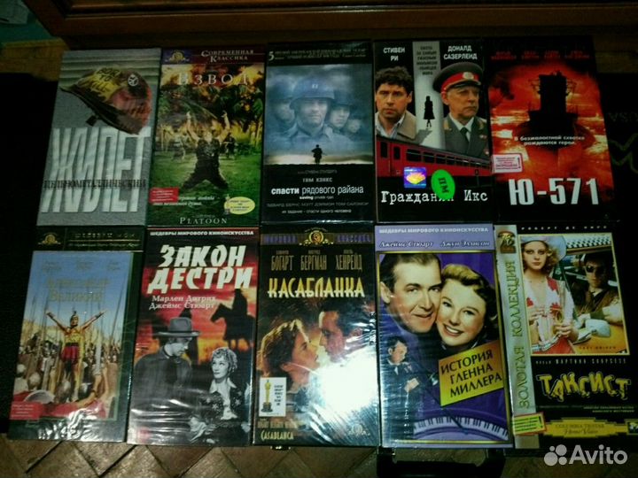 Видеокассеты VHS. Самурайское кино, вестерны