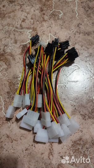 Переходники SATA, molex для бп, SATA для дисков