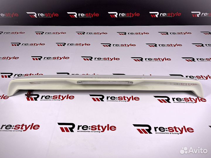 Спойлер Наверх Land Cruiser Prado 120 Белый