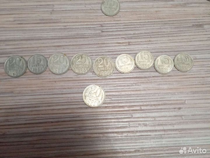 Редкие монеты СССР 1982, 1983, 1984,1961 год