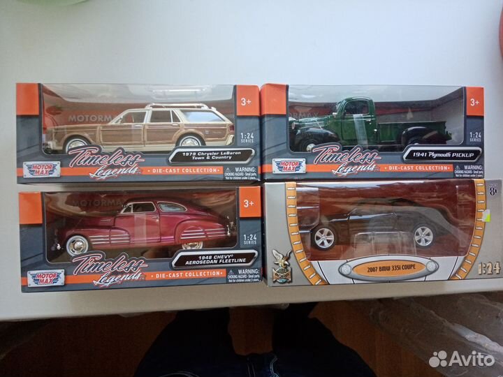 Модели 1:24, всё по 1390