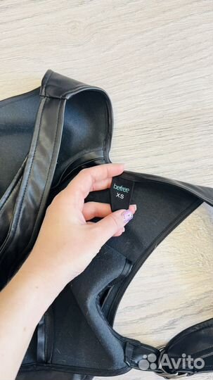 Комбинезон кожаный женский