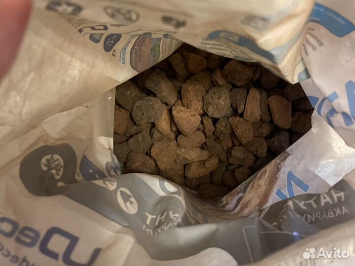 Аквариум 50л, а также фильтр, грунт, лампа, лава