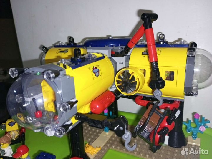 Lego city 60265 Подводная исследовательская база