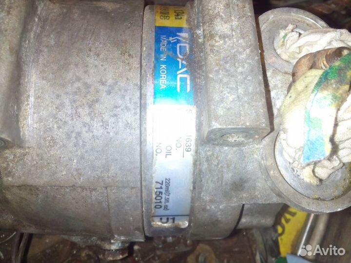 Компрессор кондиционера шевроле