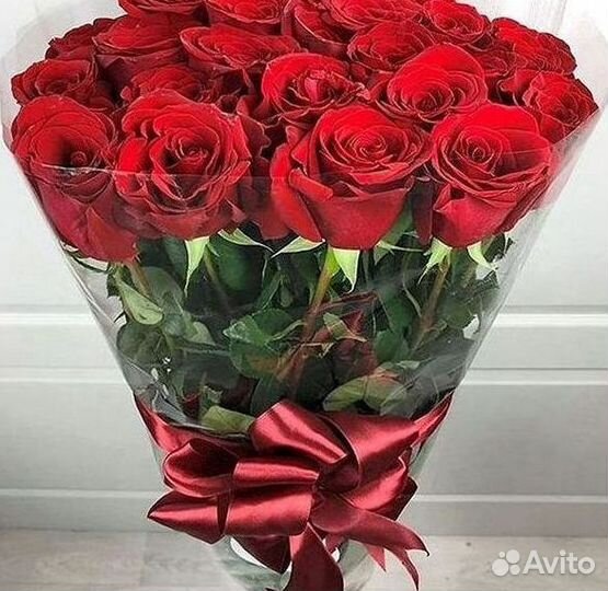 Высокие розы Доставка цветов