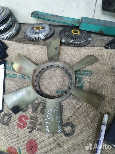 Крыльчатка двигателя Mercedes M601 бус
