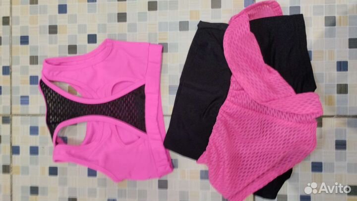 Шорты и топ для гимнастики/танцев