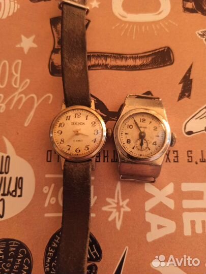 Часы женские механика из СССР