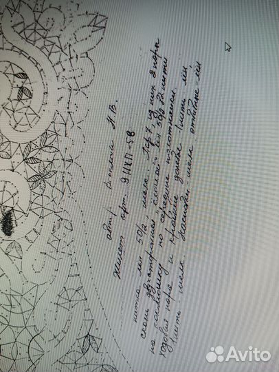 Сколок кружевного жилета с рукавами