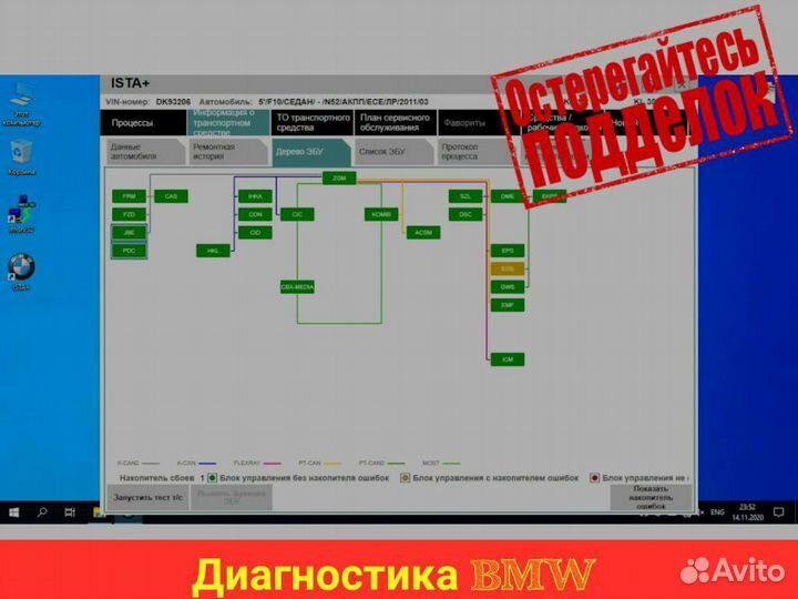 Комплект для диагностики мотоциклов BMW