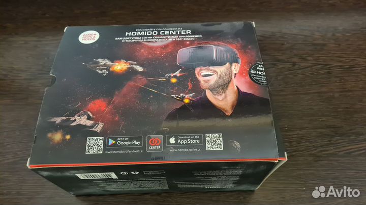 Очки вирт. реальности для смартфонов Homido V2