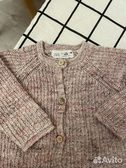 Zara кофта на девочку size 62
