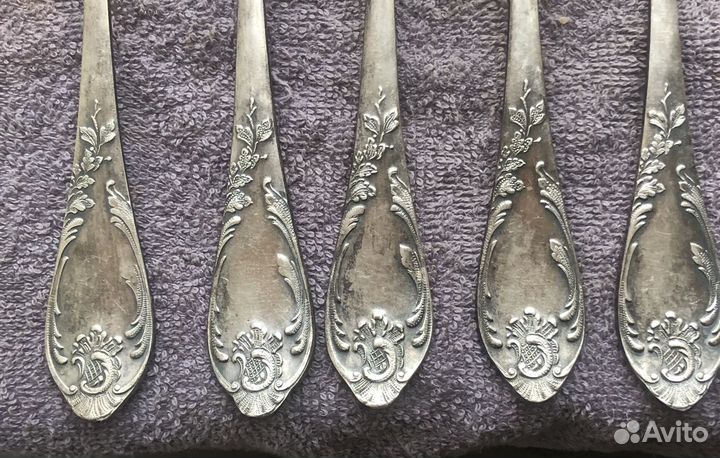 Вилки мельхиоровые СССР. зиш