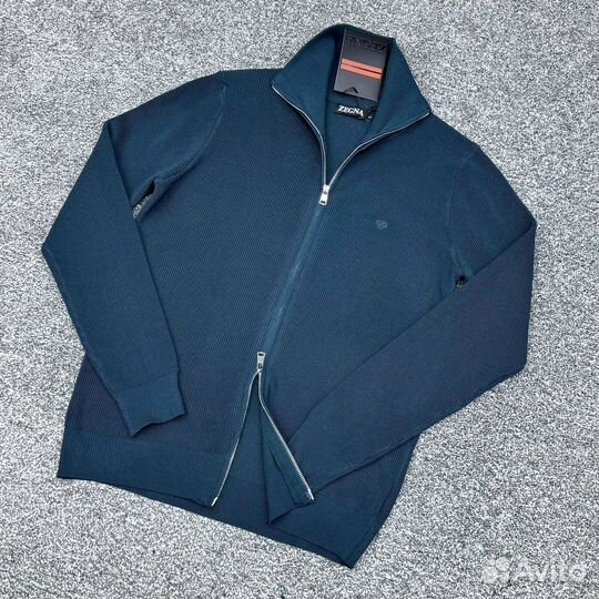 Кардиган на молнии Polo Zegna