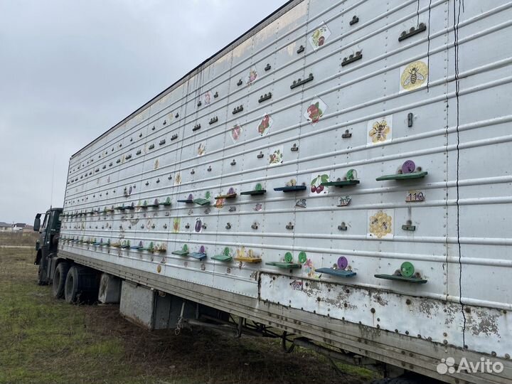 Пасека на базе рефрижератора в сцепке с камазом